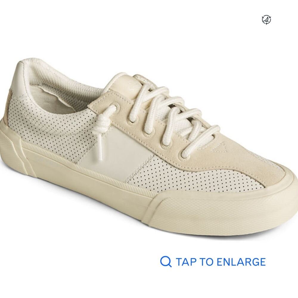 Sperry Cream Athletic Shoes